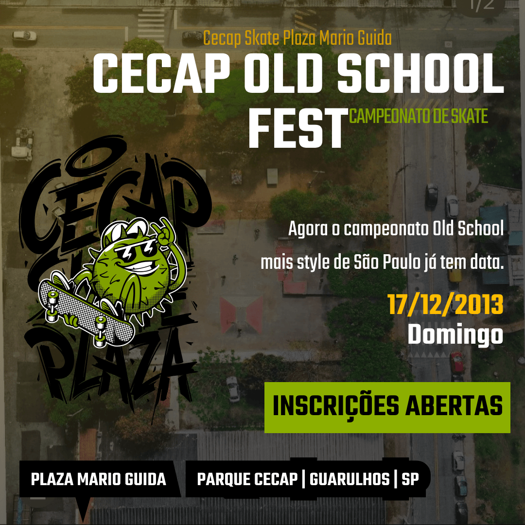 Campeonato Cecap Old School Fest 2023 - Inscrições Abertas.